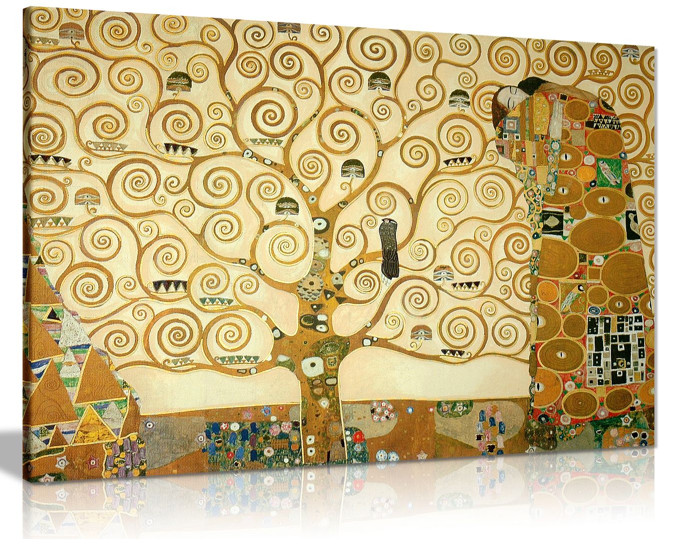 Gustav Klimt The Tree Of Life Canvas Wall Art Picture Print eBay